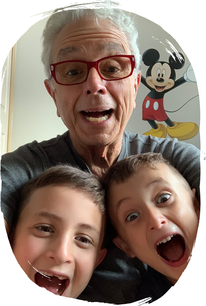 Kids smiling during art workshop